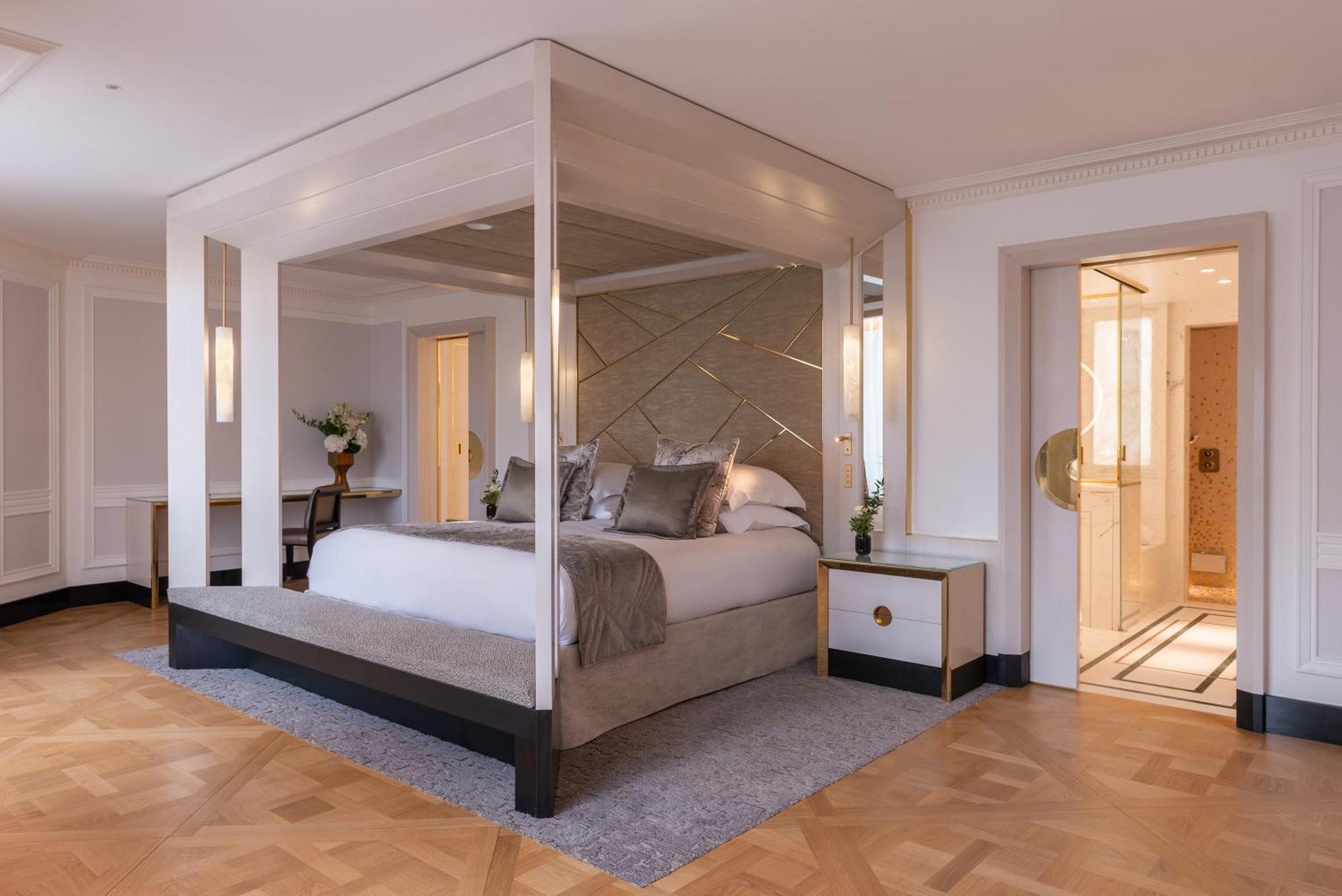 โฮเทล ดู กอลเลคชั่นเนอ อาร์ก เดอ ทริยมฟ์ Hotel ปารีส ภายนอก รูปภาพ The bedroom of the 1930s house