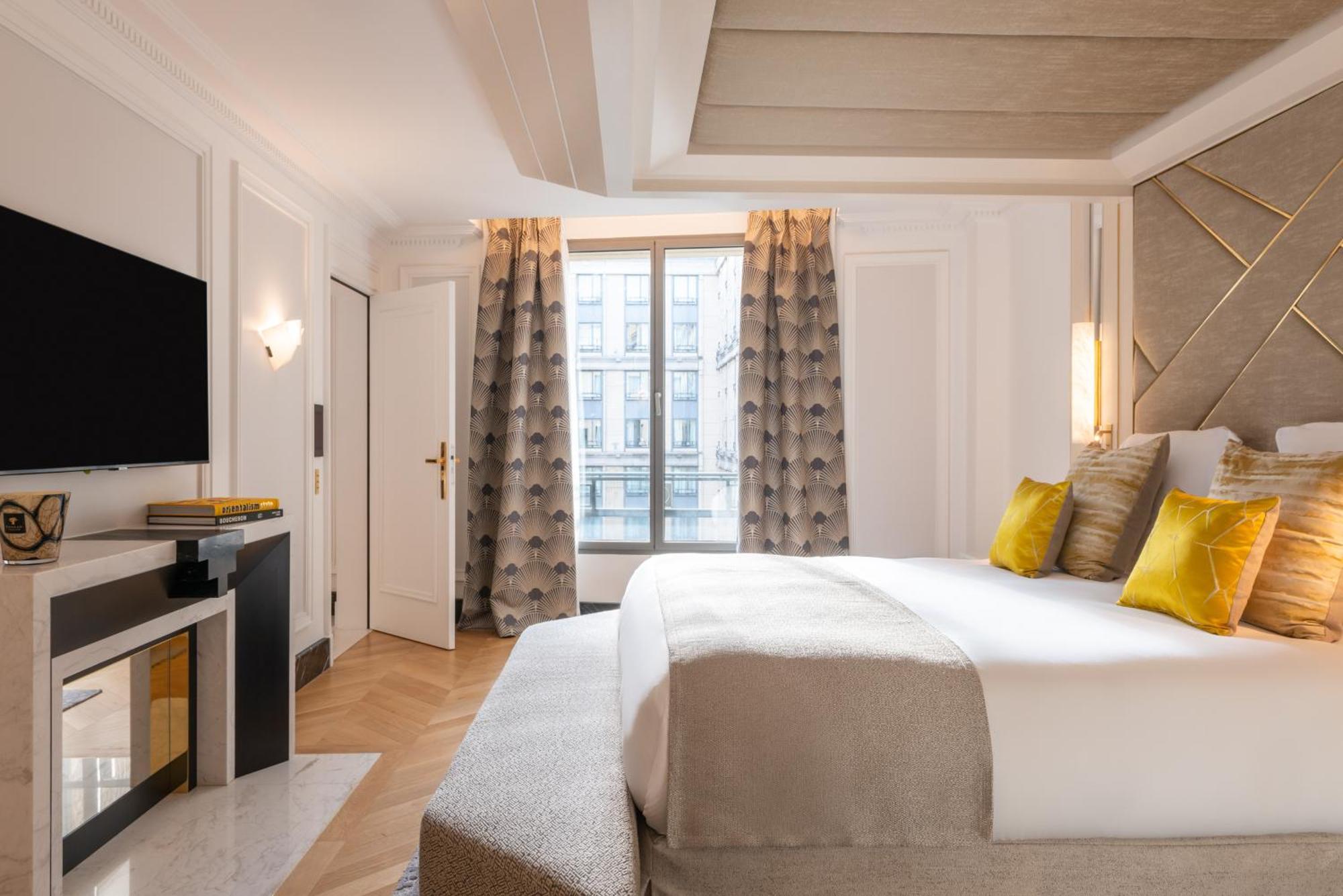 โฮเทล ดู กอลเลคชั่นเนอ อาร์ก เดอ ทริยมฟ์ Hotel ปารีส ภายนอก รูปภาพ Deluxe room