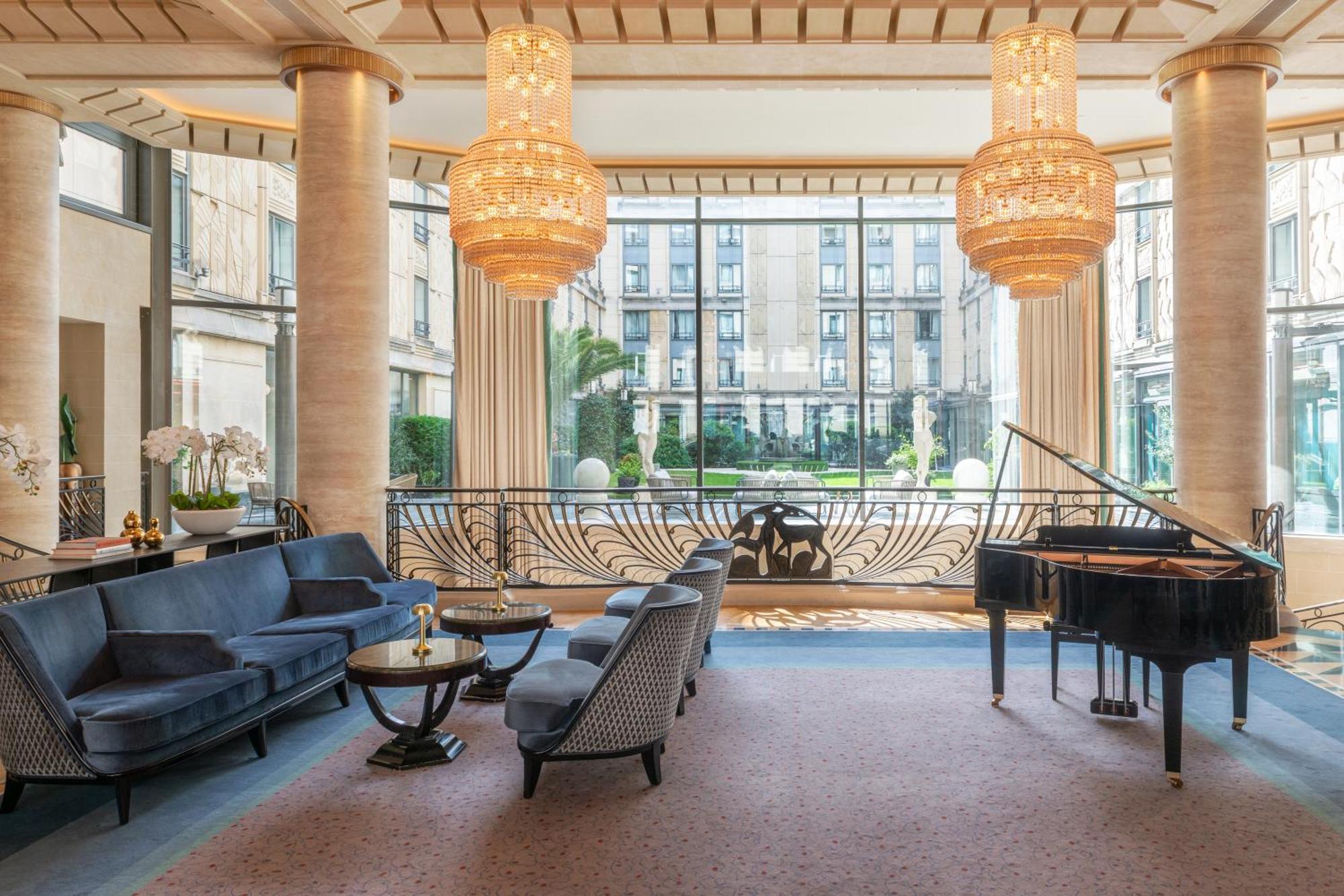 โฮเทล ดู กอลเลคชั่นเนอ อาร์ก เดอ ทริยมฟ์ Hotel ปารีส ภายนอก รูปภาพ The lobby